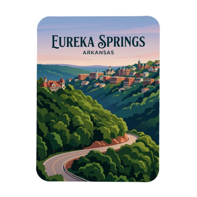 Eureka Springs USA Magnet (Vertical)