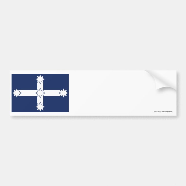 Eureka Stockade Flag Bumper Sticker (Front)