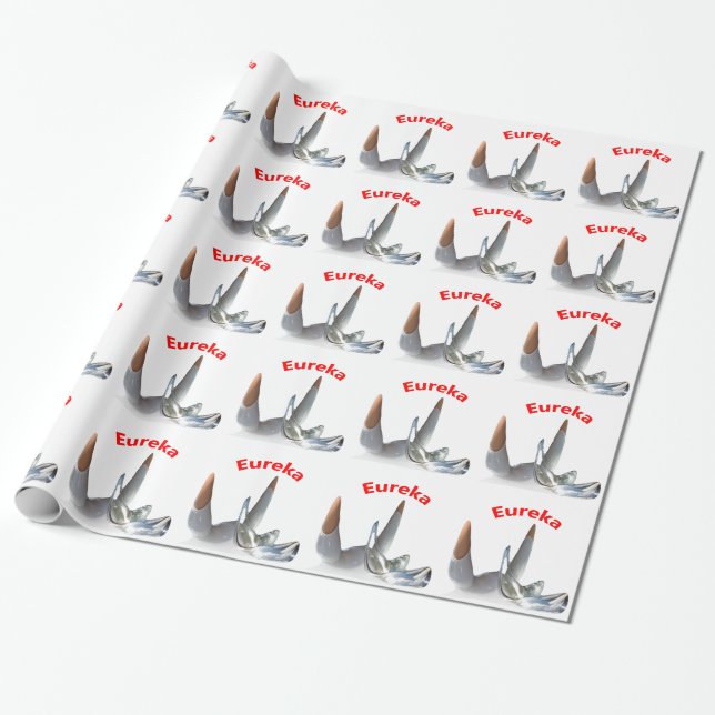 Eureka Wrapping Paper (Unrolled)
