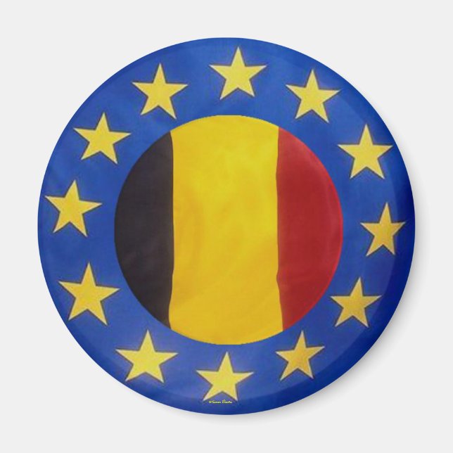 Euro 2008 - Belgique - Magnet (Devant)