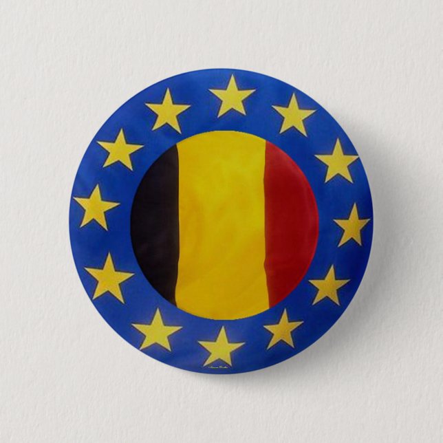 Euro 2008 -Belgium- Button (Front)