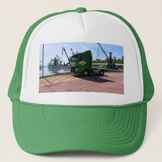 Euro 2 Truck Simulator Trucker Hat (Front)