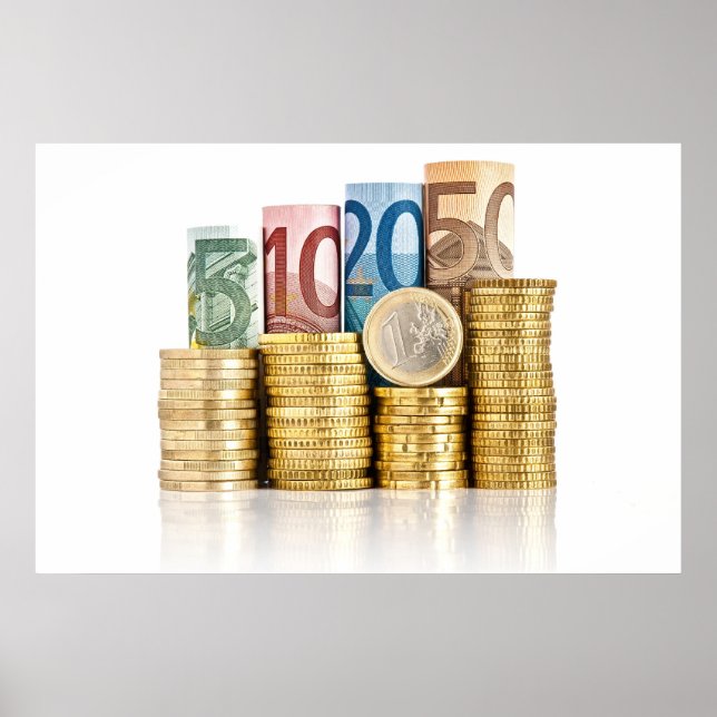 euro currency poster (Front)
