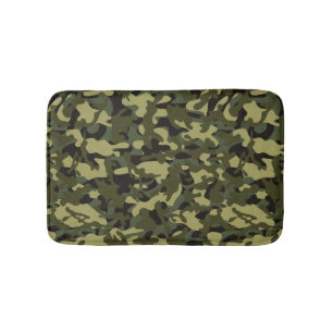 Euro Spring Camouflage Bath Mat