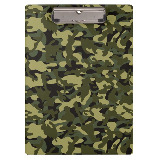 Euro Spring Camouflage  Clipboard (Front)