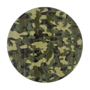 Euro Spring Camouflage  Cutting Board