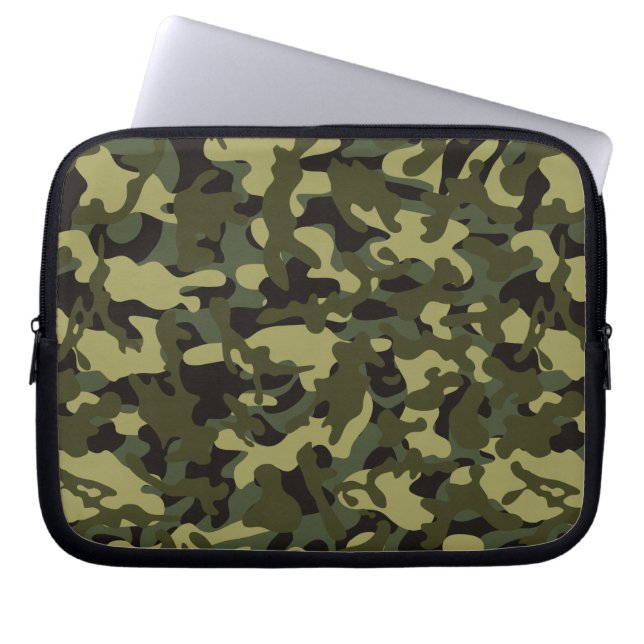 Euro Spring Camouflage  Laptop Sleeve (Front)
