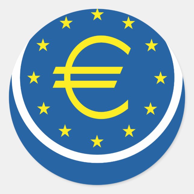 Euro symbolism - European Legacy Classic Round Sticker (Front)