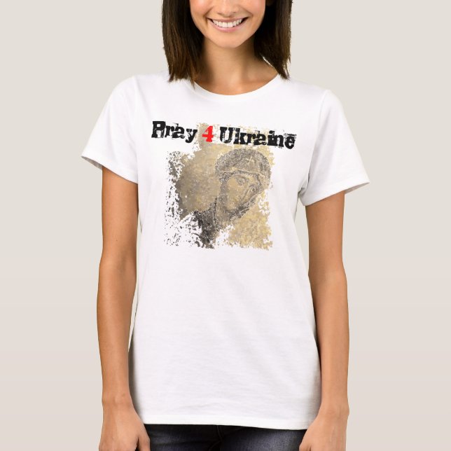 Euromaidan Pray 4 Ukraine Freedom T-Shirt (Front)