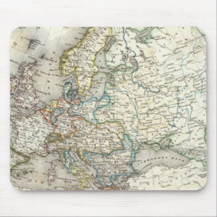 Europ Map Mouse Pad