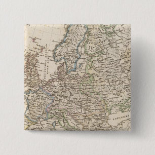Europa 2 Inch Square Button