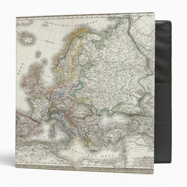 Europa Atlas Map Binder (Front/Inside)