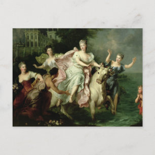 Europa Being Carried off by Jupiter Postcard