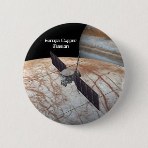 Europa Clipper Mission Spacecraft 2 Inch Round Button