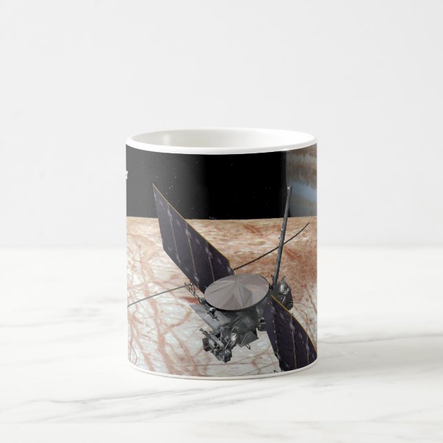 Europa Clipper Mission Spacecraft Coffee Mug (Center)