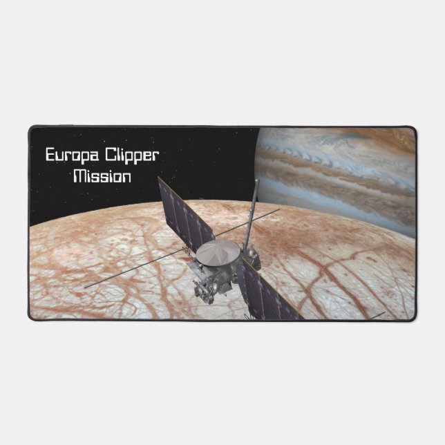 Europa Clipper Mission Spacecraft Desk Mat (Front)
