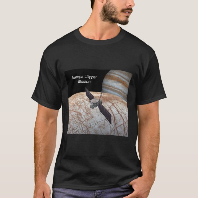 Europa Clipper Mission Spacecraft T-Shirt (Front)