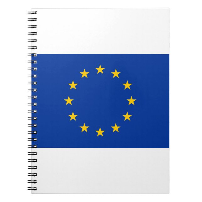 Europa flag notebook (Front)