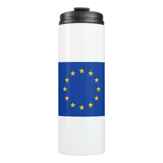 Europa flag thermal tumbler (Front)