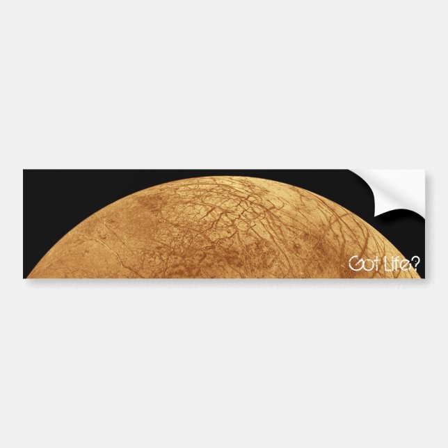 Europa: Got Life? Bumper Sticker (Front)
