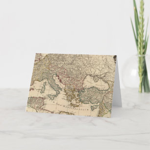 Europe 10 holiday card