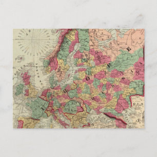 Europe 15 postcard