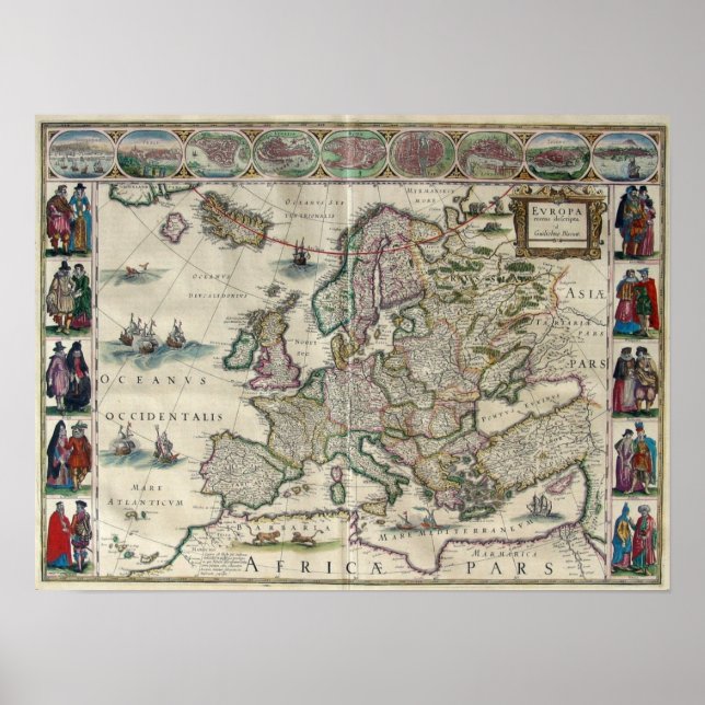 Europe: 1644 poster (Front)