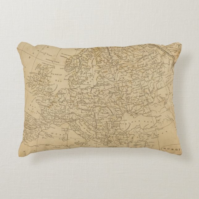 Europe 18 accent pillow (Front)