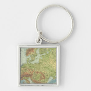 Europe 18 keychain