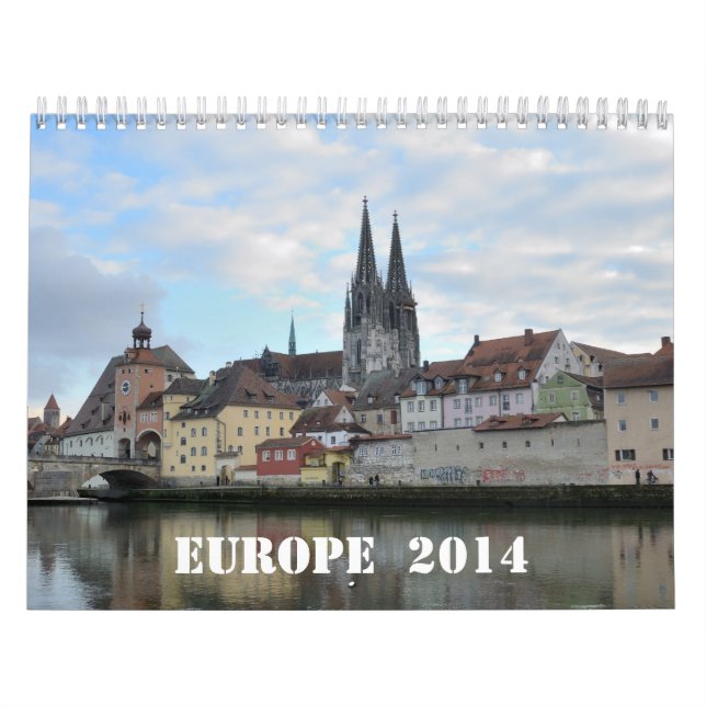 Europe 2014 Wall Calendar (Cover)