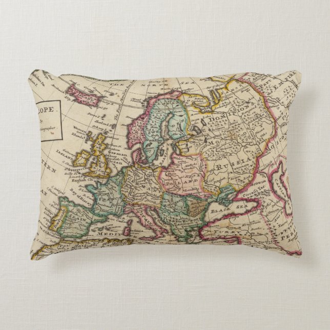 Europe 20 decorative pillow (Front)