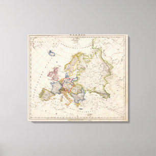 Europe 22 canvas print