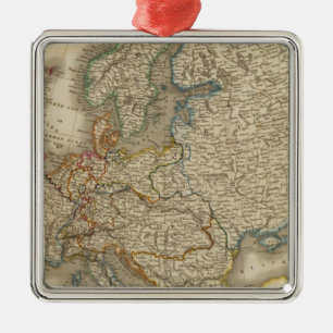 Europe 22 metal ornament