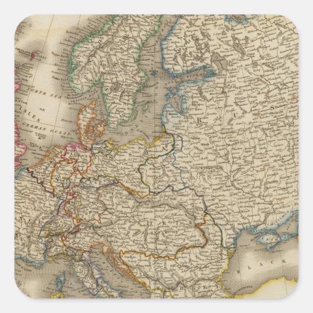 Europe 22 square sticker (Front)