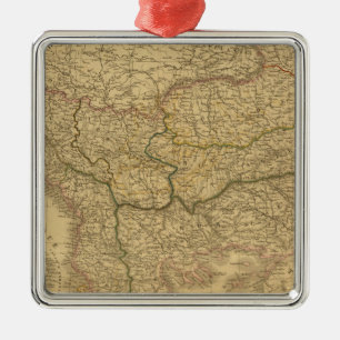 Europe 23 metal ornament