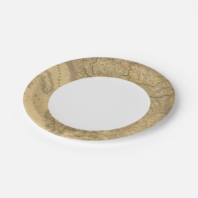 Europe 23 paper plate (Angled)