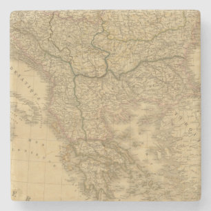 Europe 23 stone coaster