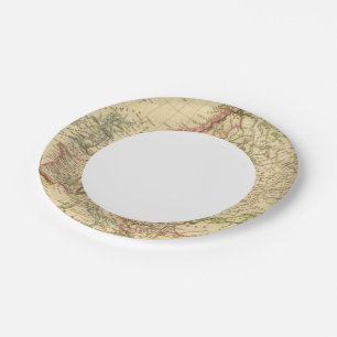 Europe 27 paper plate