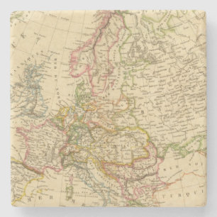 Europe 27 stone coaster