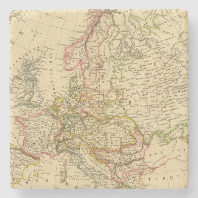 Europe 27 stone coaster (Front)