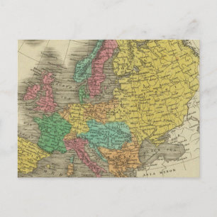 Europe 2 postcard