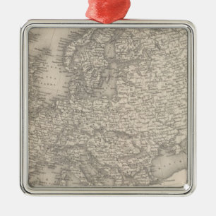 Europe 33 metal ornament