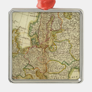 Europe 35 metal ornament