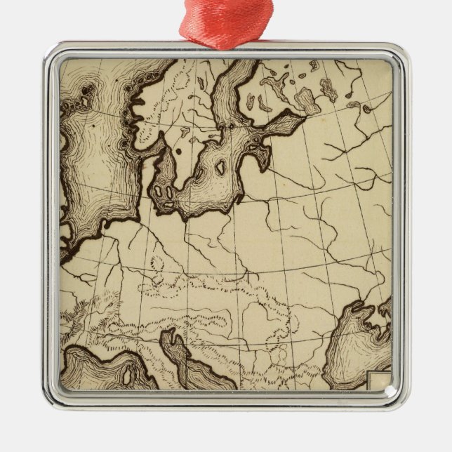 Europe 45 metal ornament (Front)