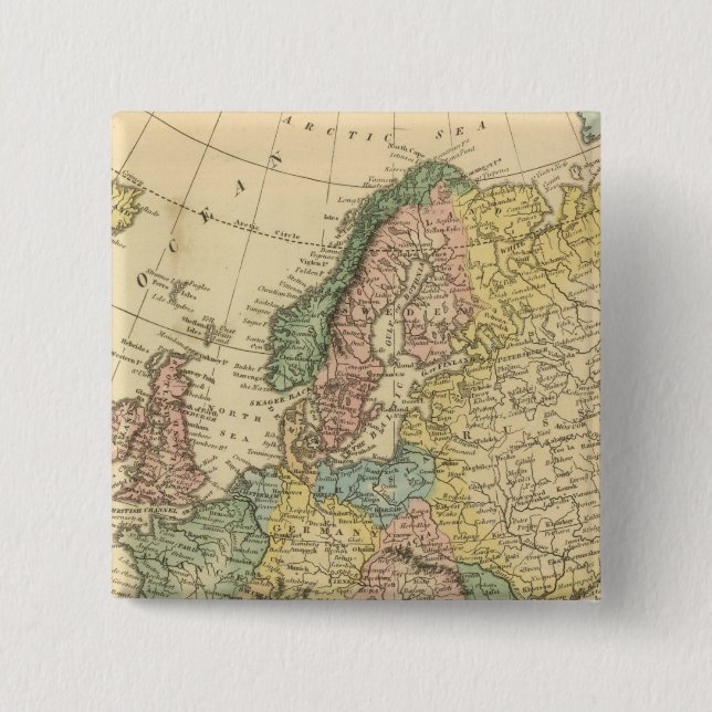 Europe 49 2 inch square button (Front)