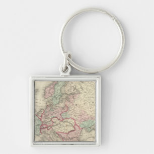 Europe 5 keychain