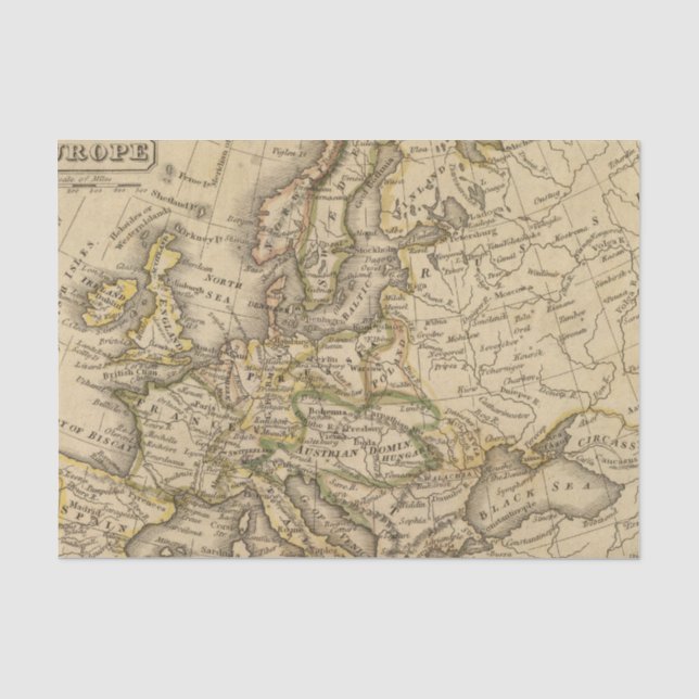 Europe 6 tissue paper (Front)