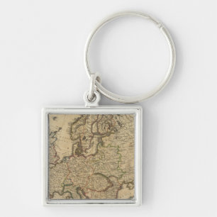 Europe 7 keychain