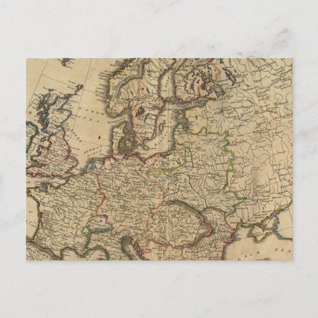 Europe 7 postcard (Front)