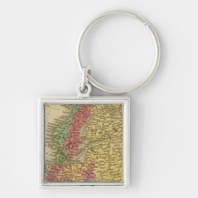 Europe 8 keychain (Front)
